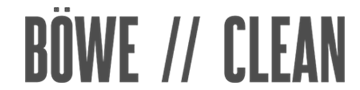 Böwe Clean Kuru Temizleme Logo