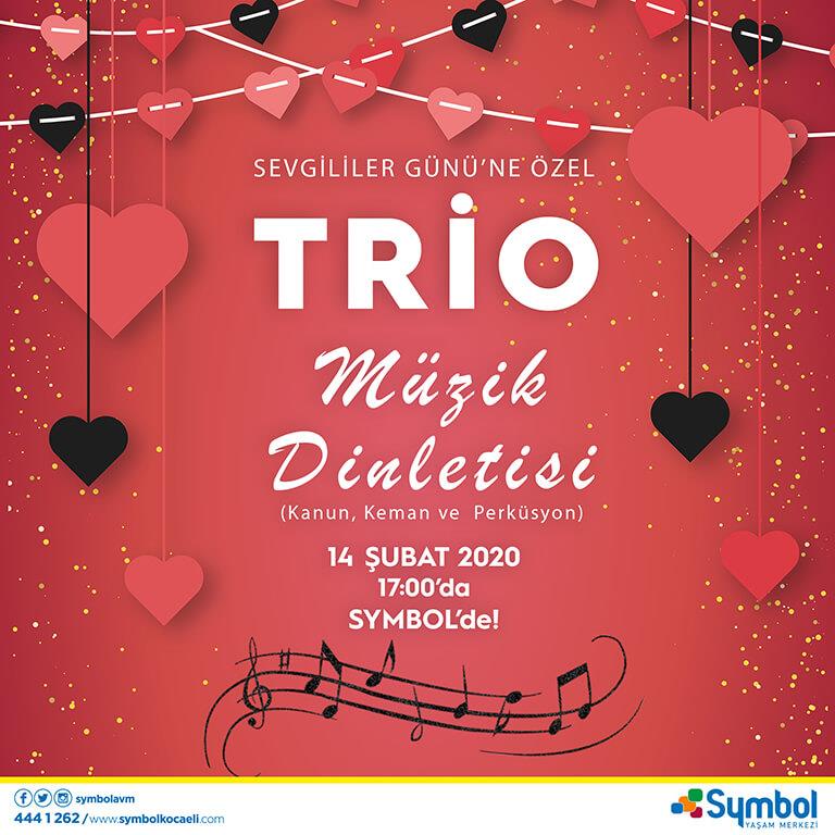 Etkinlikler - Sevgililer Gününe Özel Trio Müzik Dinletisi(Kanun, Keman ve Perküsyon)
