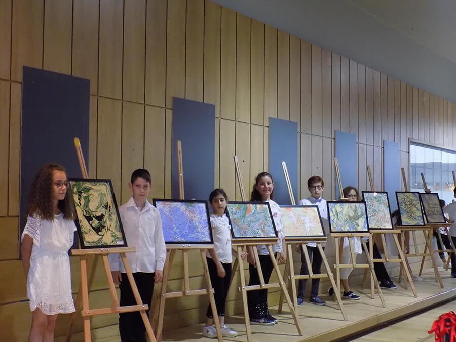 Etkinlikler - Leyla Sarıgül İlkokulu İşbirliğiyle Ebru Sanatı Galerisi