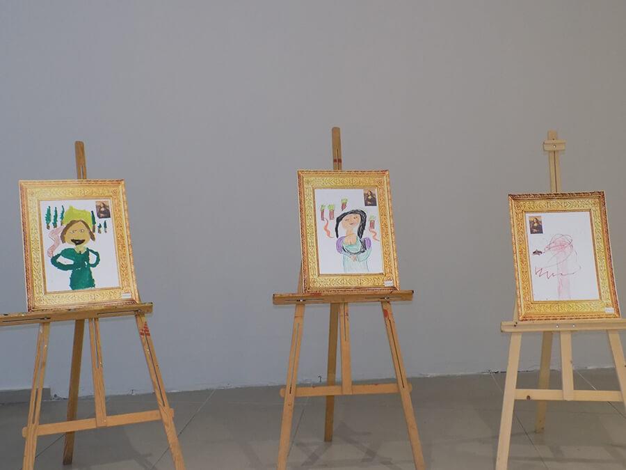 Etkinlikler - Türkan Dereli İlkokulu İşbirliğiyle Küçük Ressamlar Symbol'de