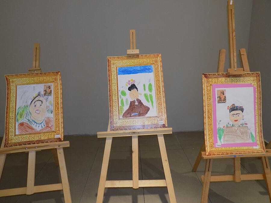 Etkinlikler - Türkan Dereli İlkokulu İşbirliğiyle Küçük Ressamlar Symbol'de