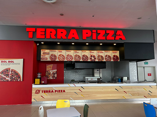 Terra Pizza 2. Kat Planı